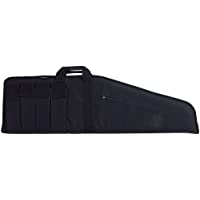 Bulldog Cases Extreme Tactical - Funda para rifle negro con borde negro (35 pulgadas) (BD422)